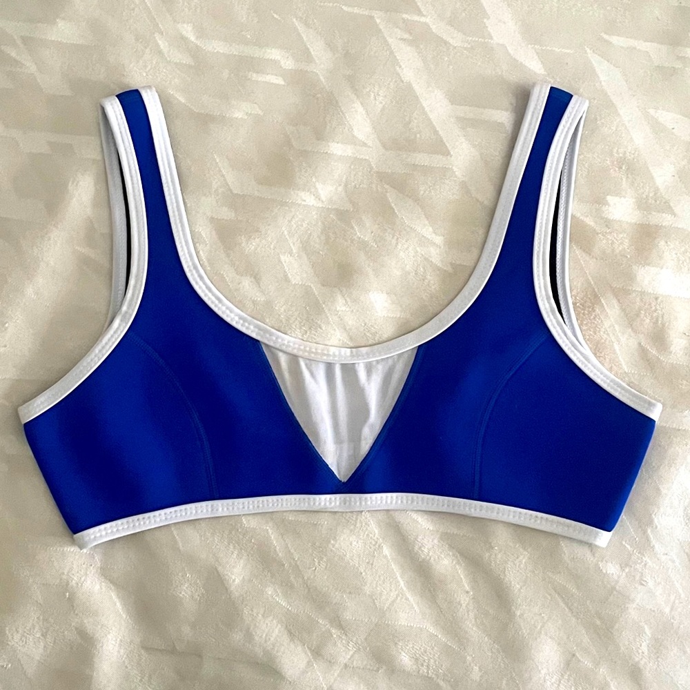 Hoaka Swimwear “Coco Royal” Neoprene Bikini Top